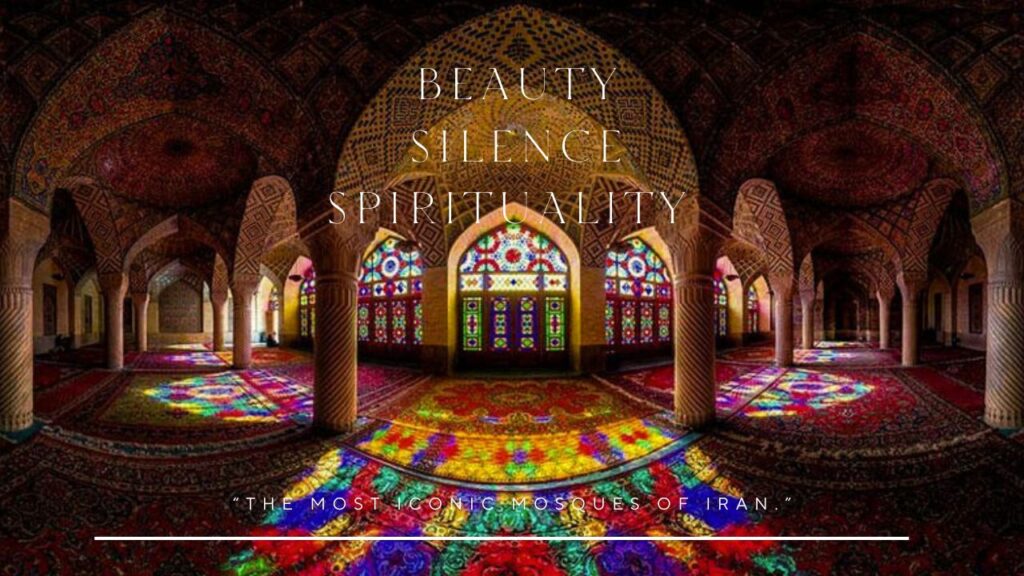 “The most iconic mosques of Iran.”