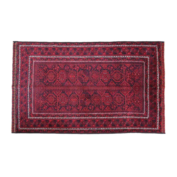 Hand-made Persian rug - Baloutche rouge