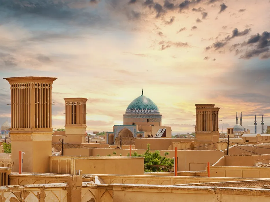 YAZD 39 wind deflector yazd iran